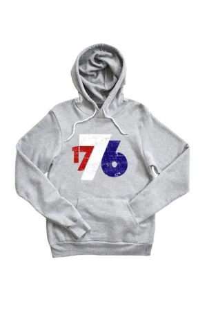 1776 Vintage Style 4th Of July USA Hoodie