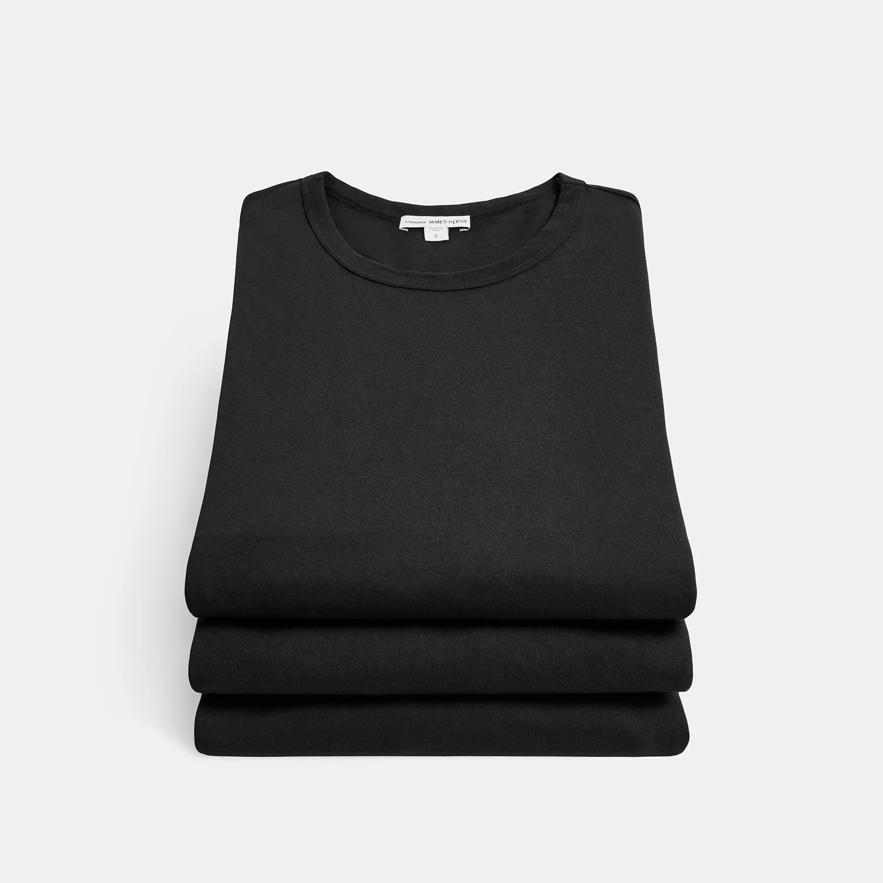 3 Pack Short Sleeve Crew Neck Tee - Black