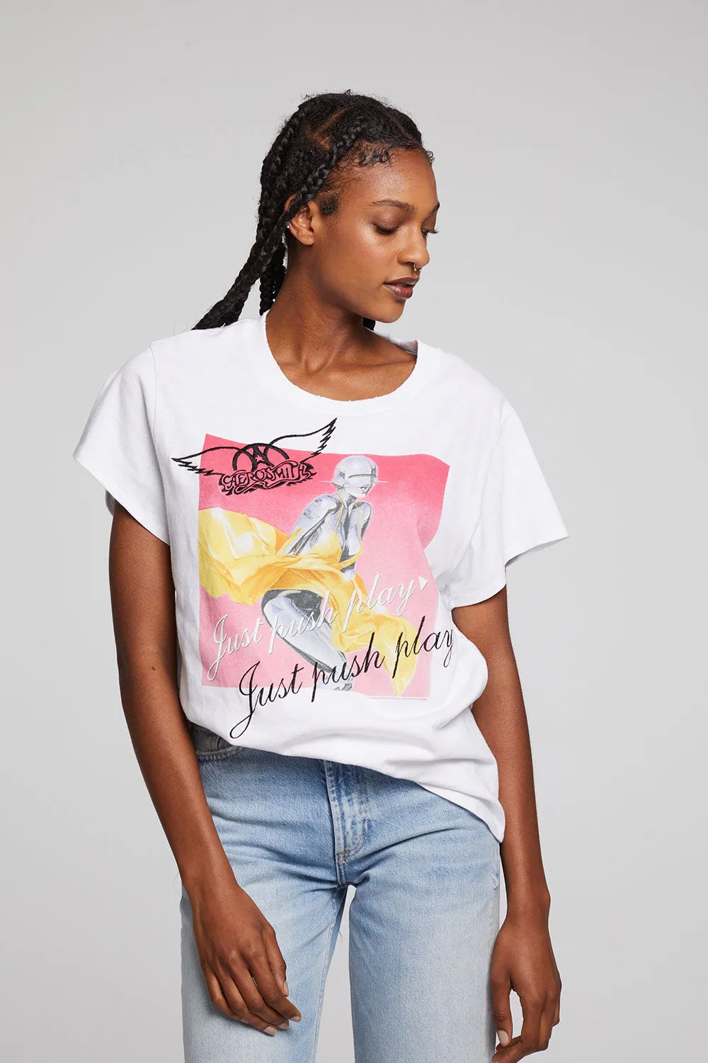 Aerosmith Just Push Play Tee