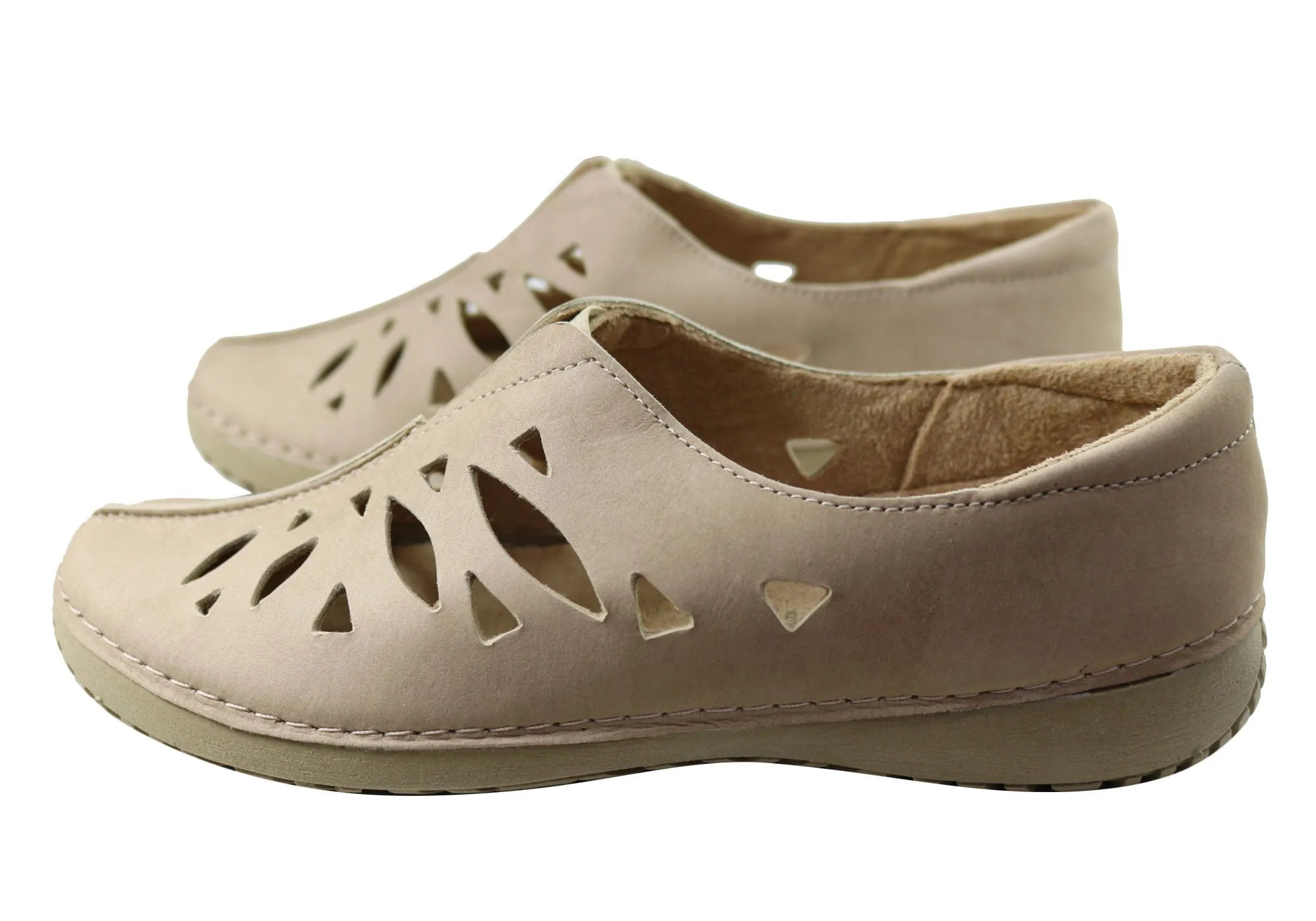 Andacco Bermia Womens Comfortable Leather Shoes Made In Brazil