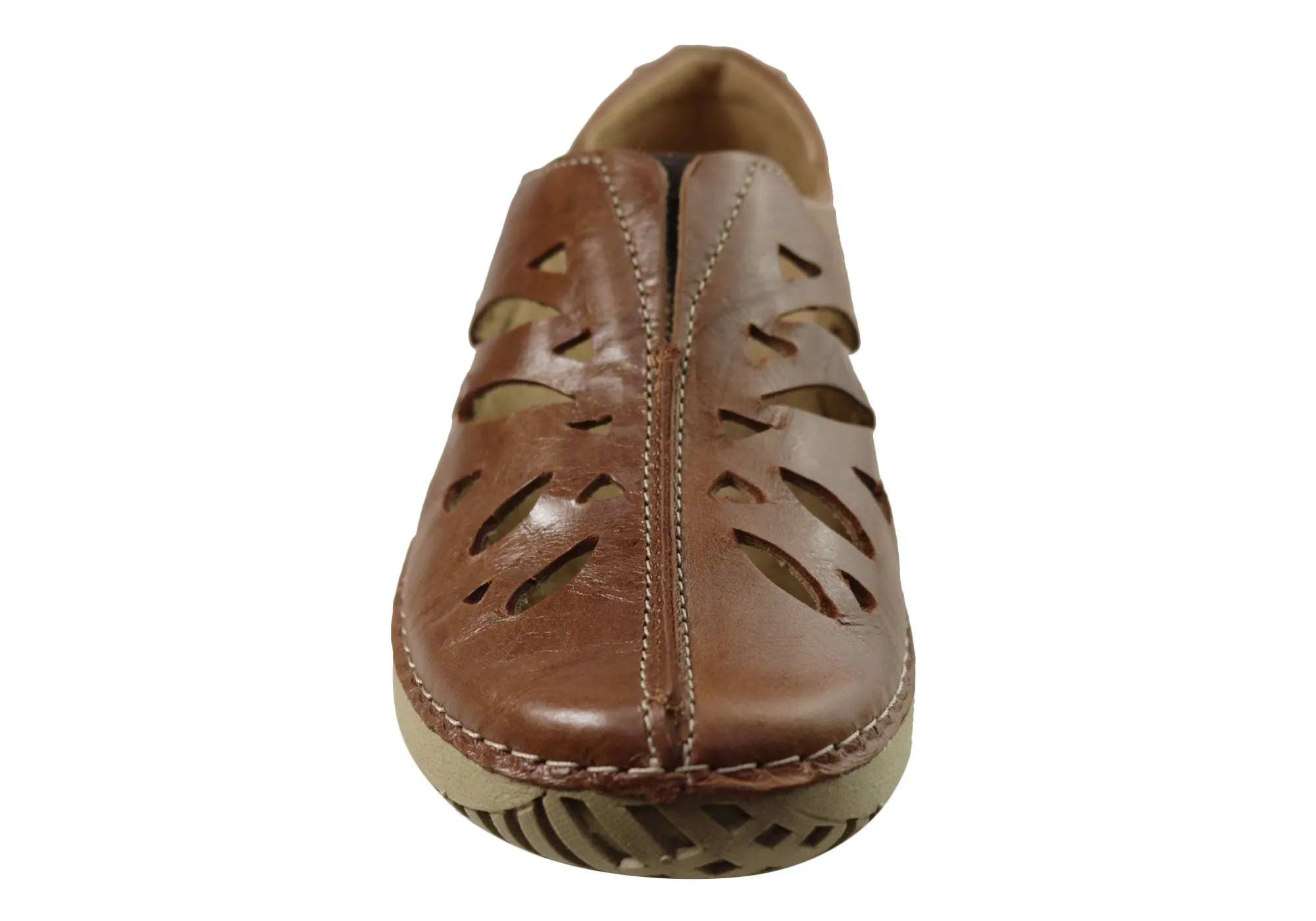 Andacco Bermia Womens Comfortable Leather Shoes Made In Brazil