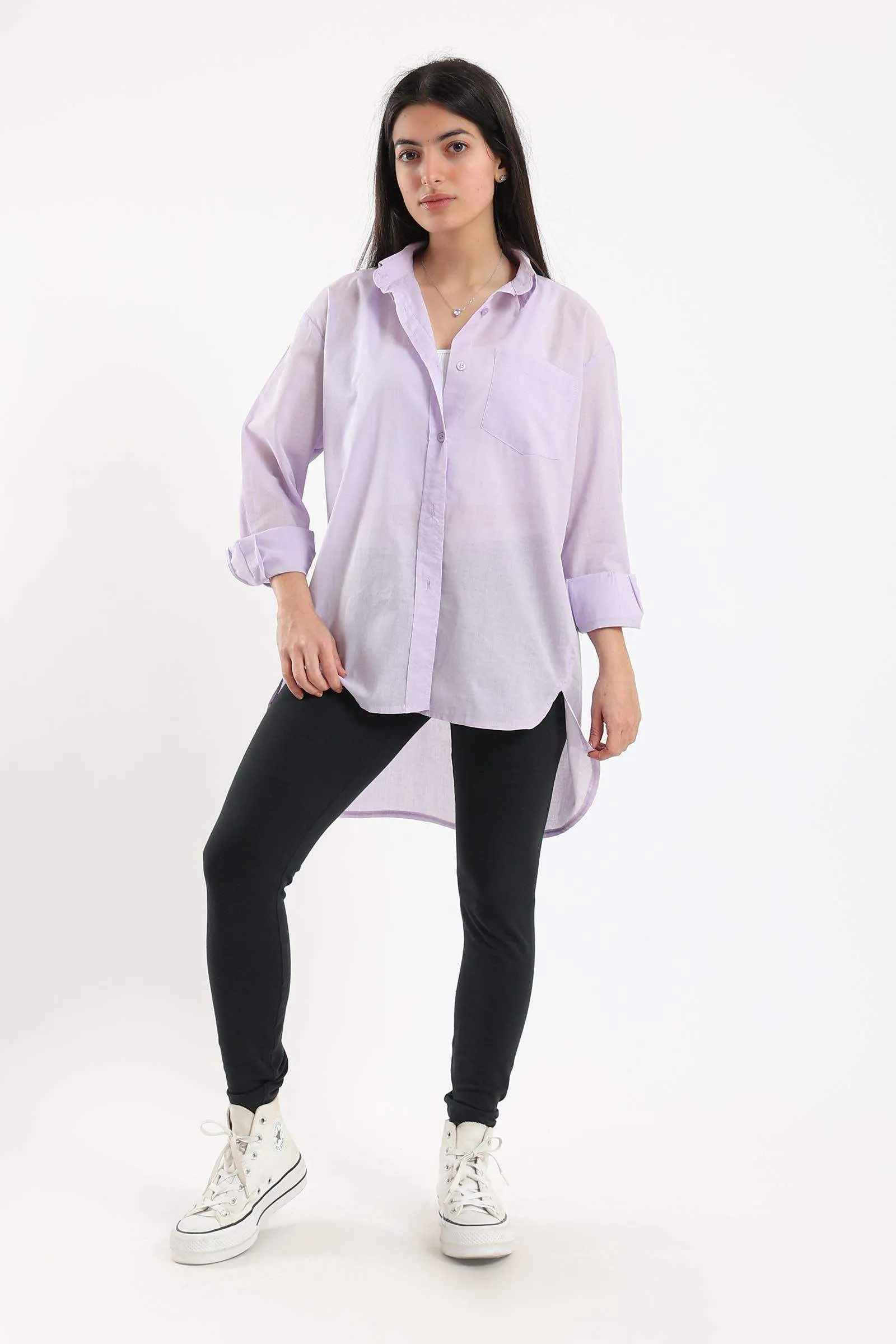 Asymmetrical Comfy Shirt