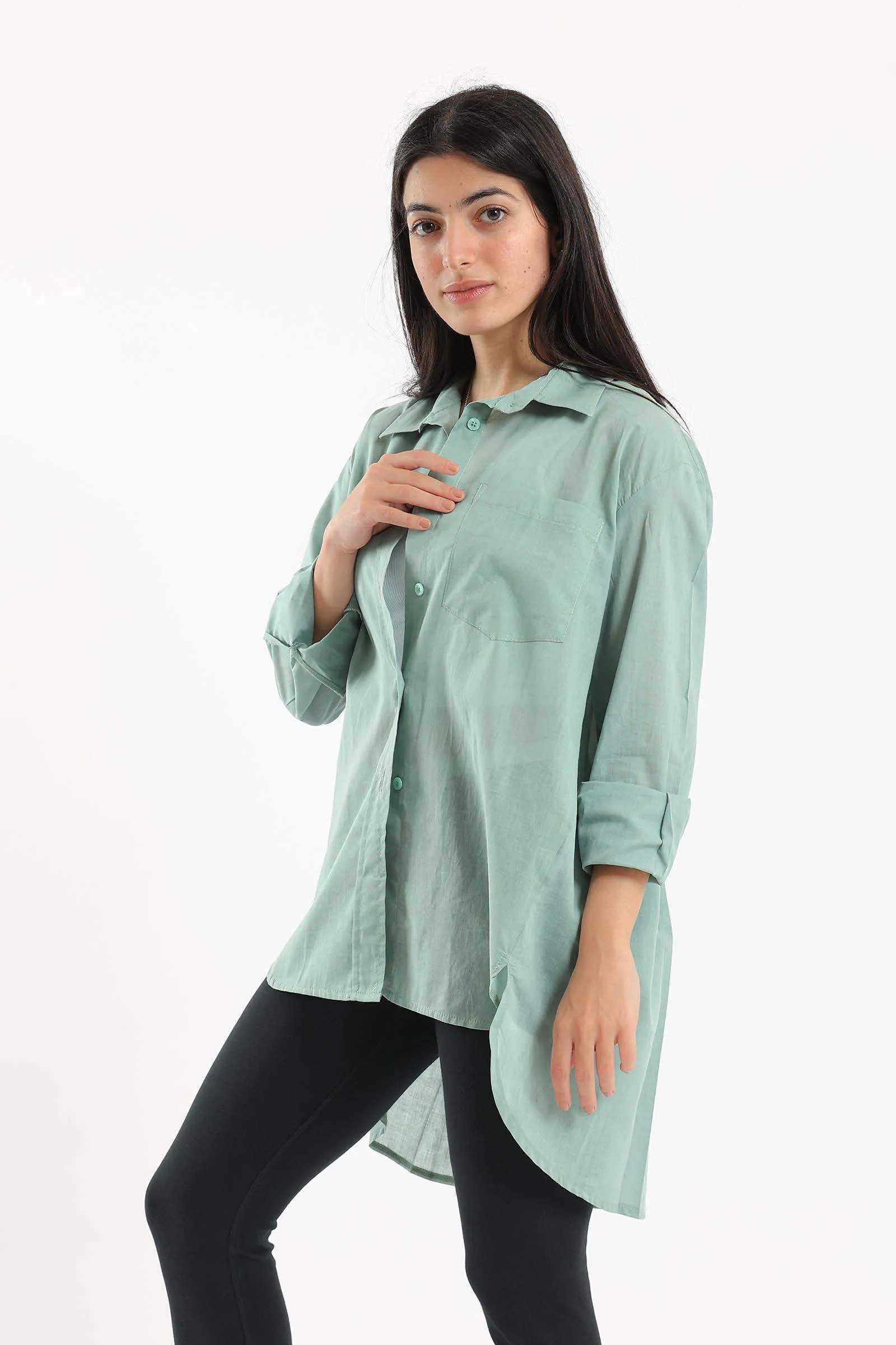 Asymmetrical Comfy Shirt