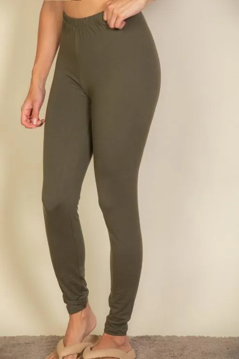 Basic Solid Leggings (capella)