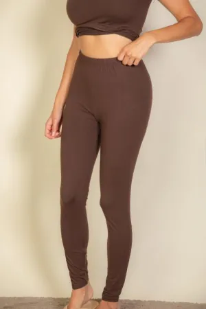 Basic Solid Leggings (capella)