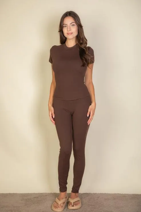 Basic Solid Leggings (capella)