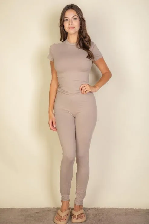 Basic Solid Leggings (capella)