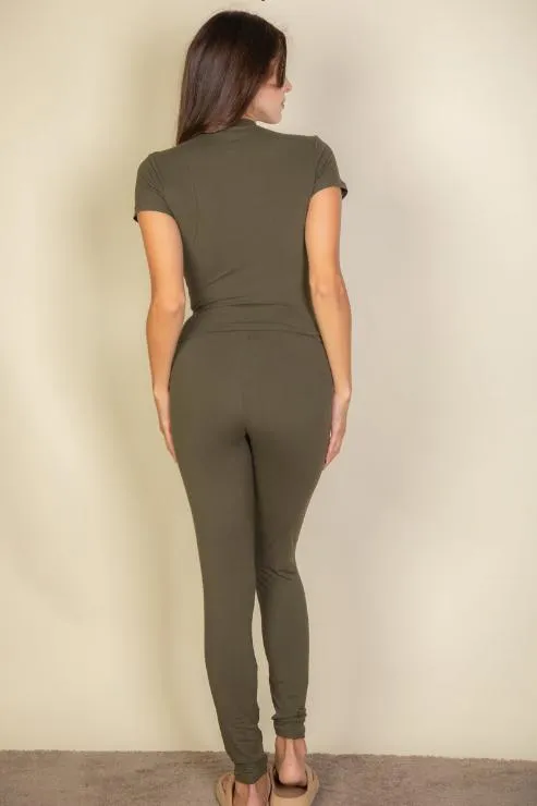 Basic Solid Leggings (capella)