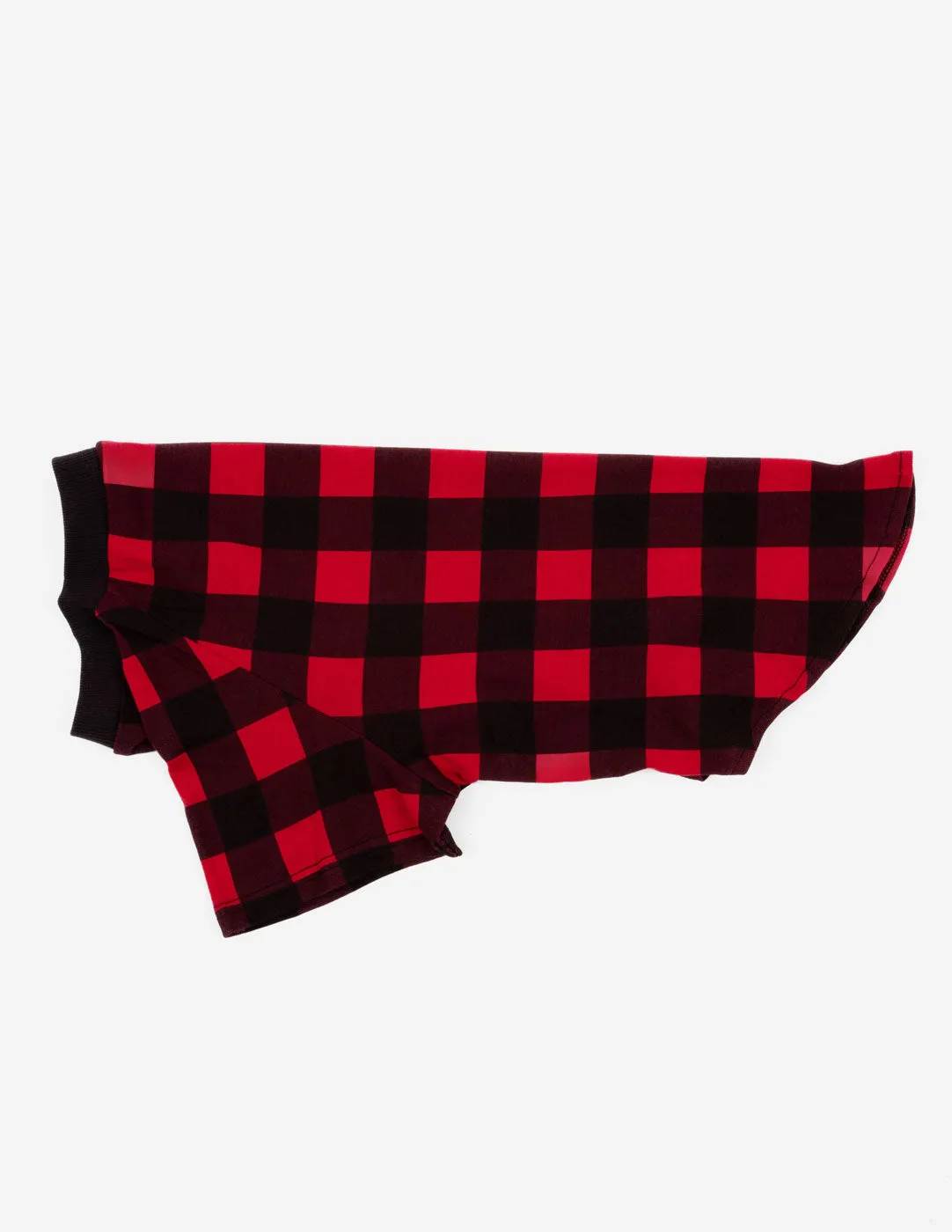 Big Dog Red & Black Plaid Pajamas