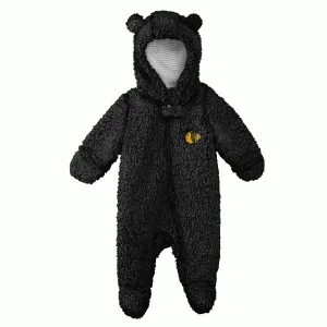 Chicago Blackhawks Infant Nap Teddy Fleece Full Zip Super Soft Coverall Hoodie