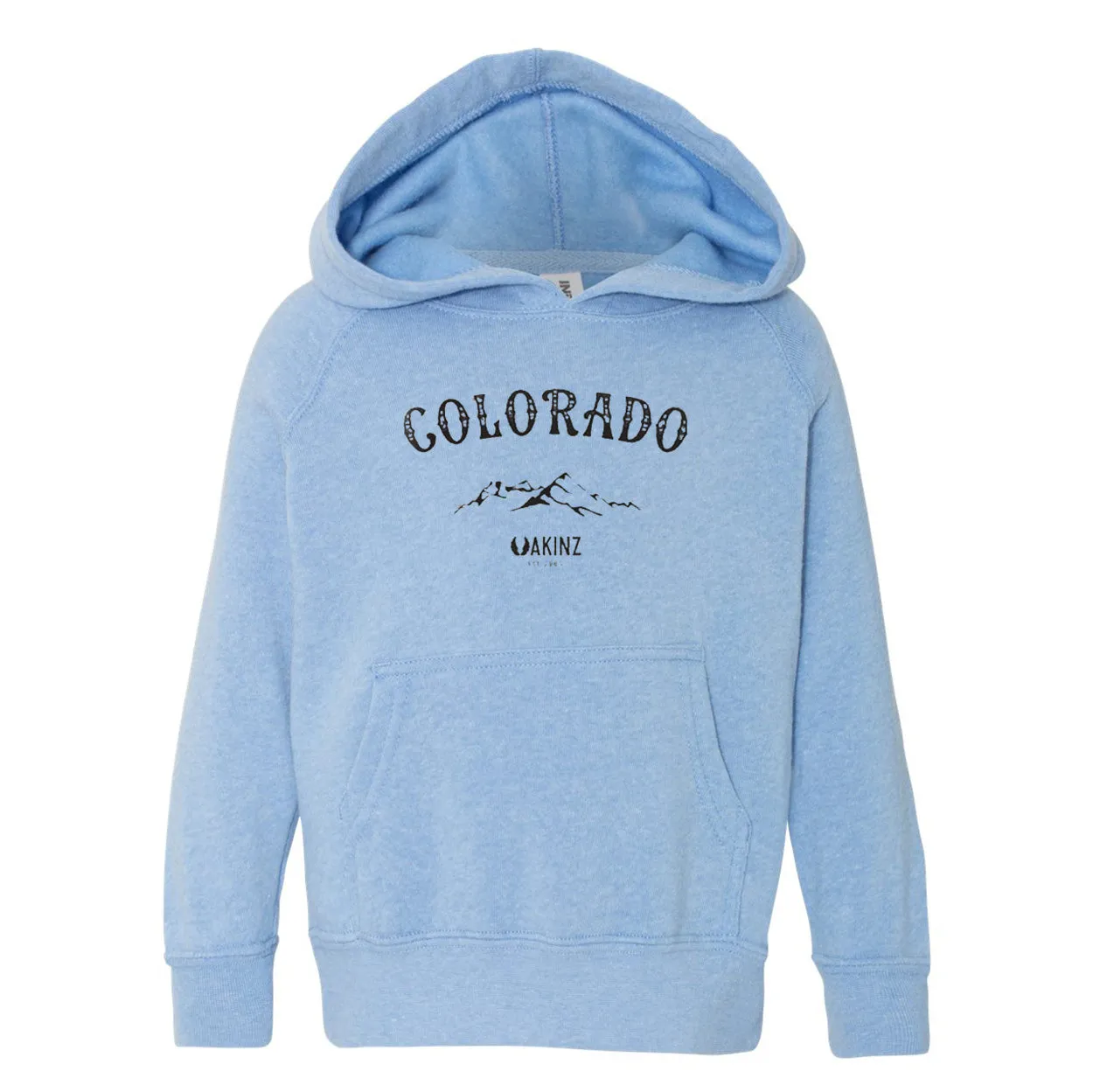 Colorado Pride Youth Hoodie - Blue