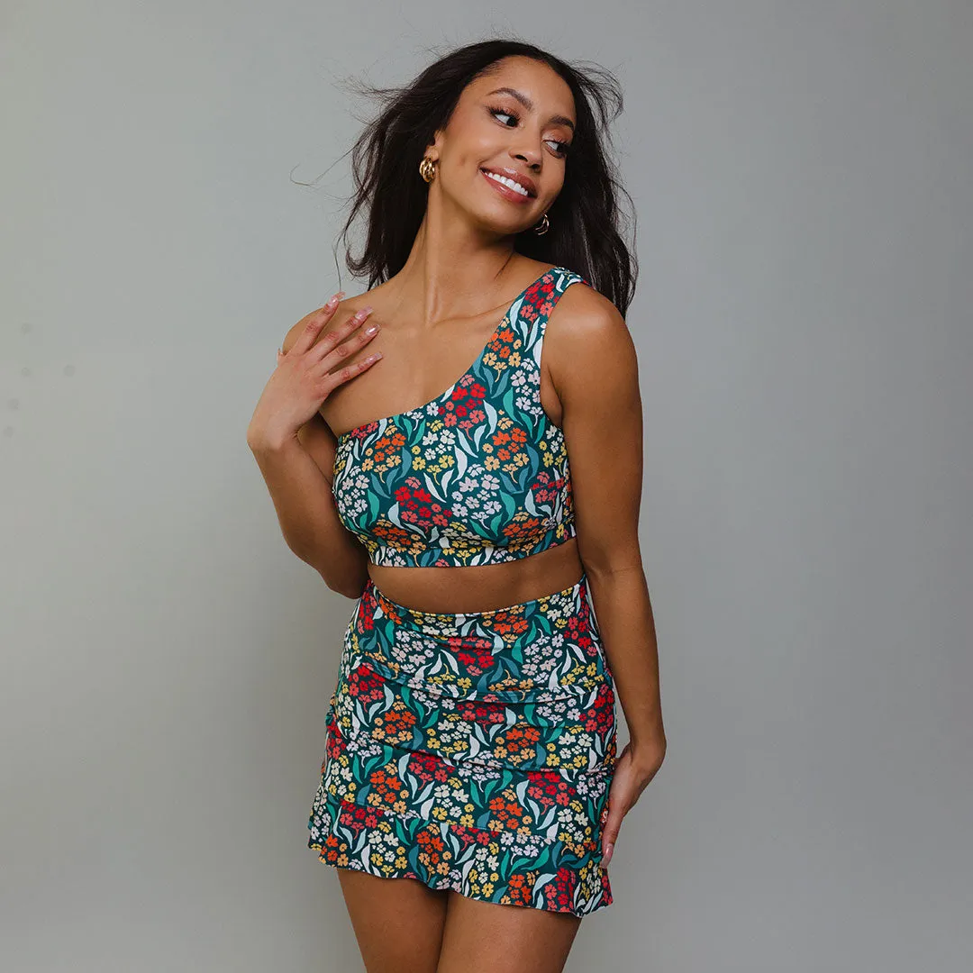 Costa Floral Icon Swim Crop