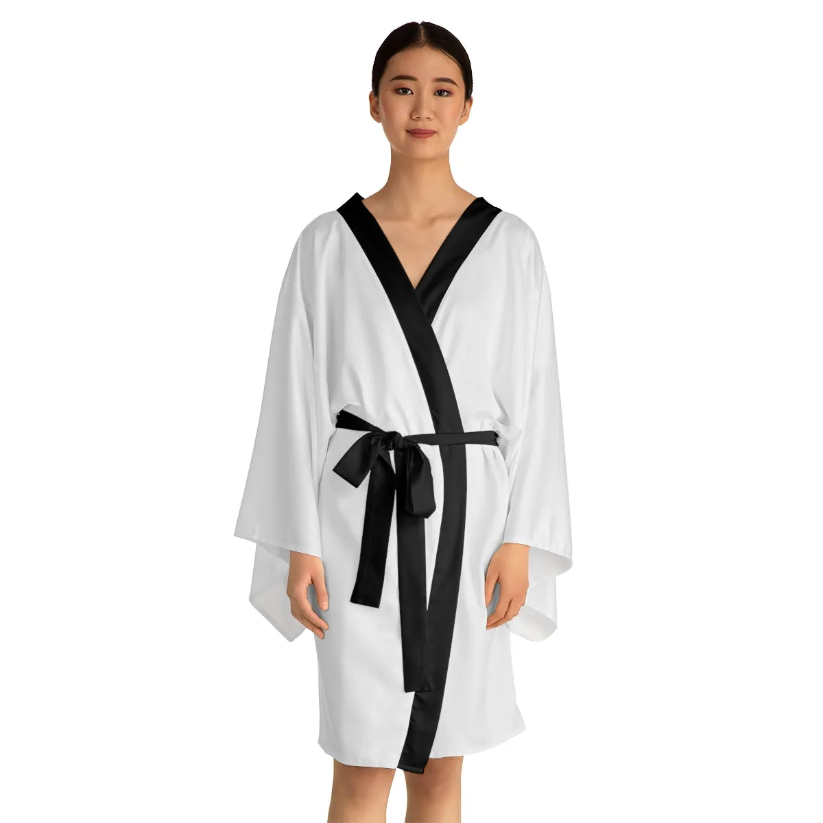 Crowgodshi Kimono Robe, CAROLINA BLUE