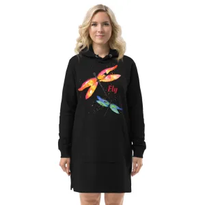 Dragonfly "Fly" Hoodie Dress