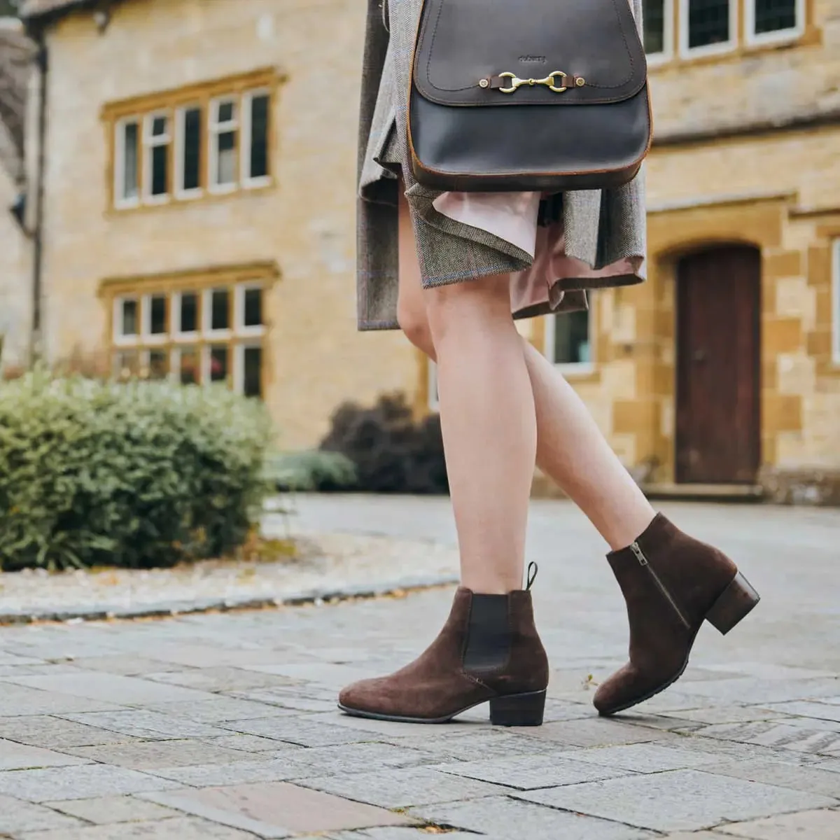 DUBARRY Bray Chelsea Boots - Ladies - Cigar Suede