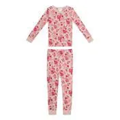 Girls Long Sleeve Sleep Set in Spring Floral