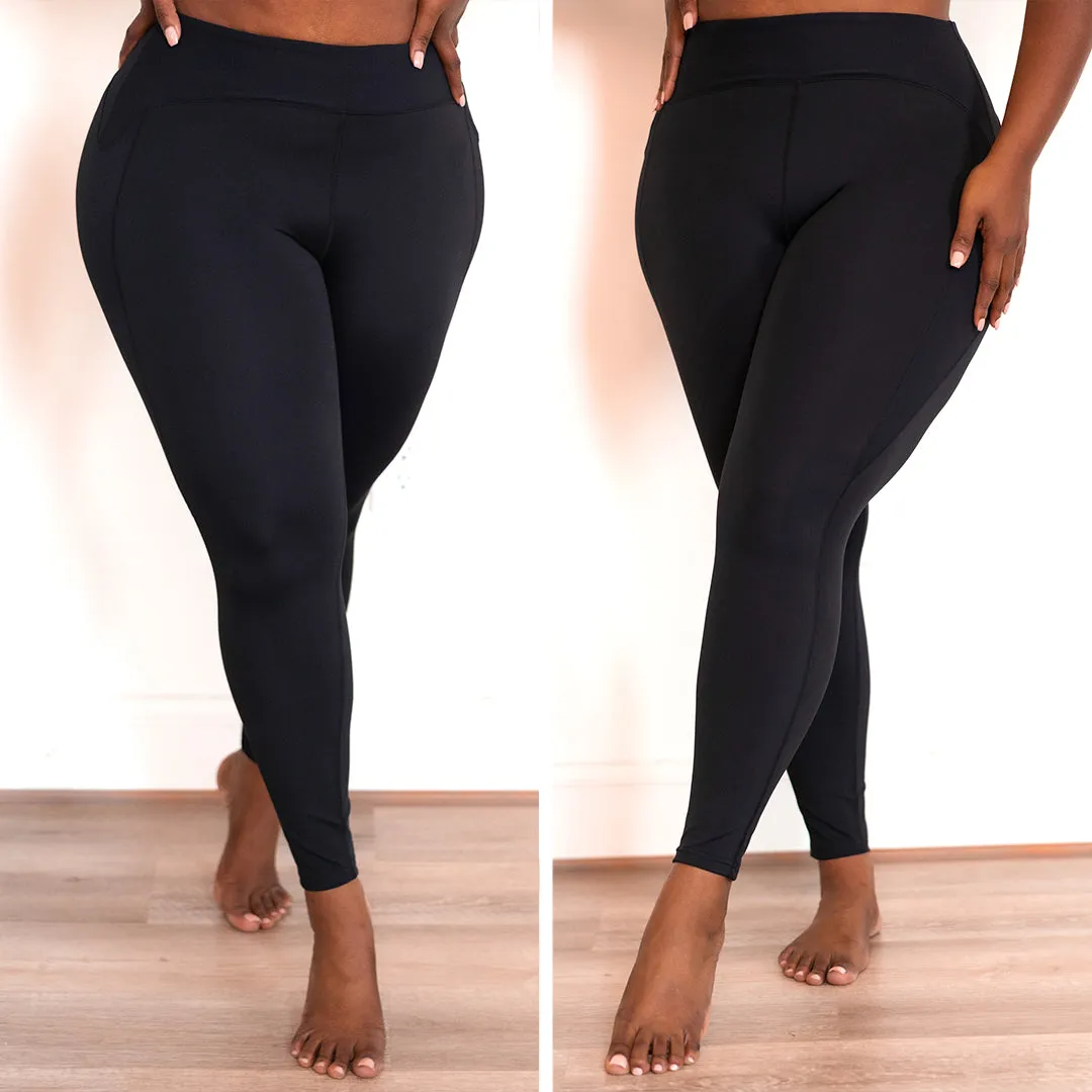 Jump With Me Leggings, Black