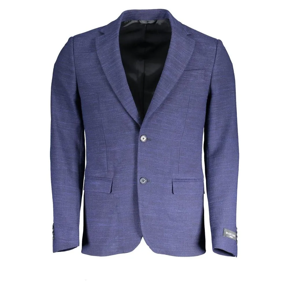 Marciano by Guess Blue Polyester Jackets & Coat