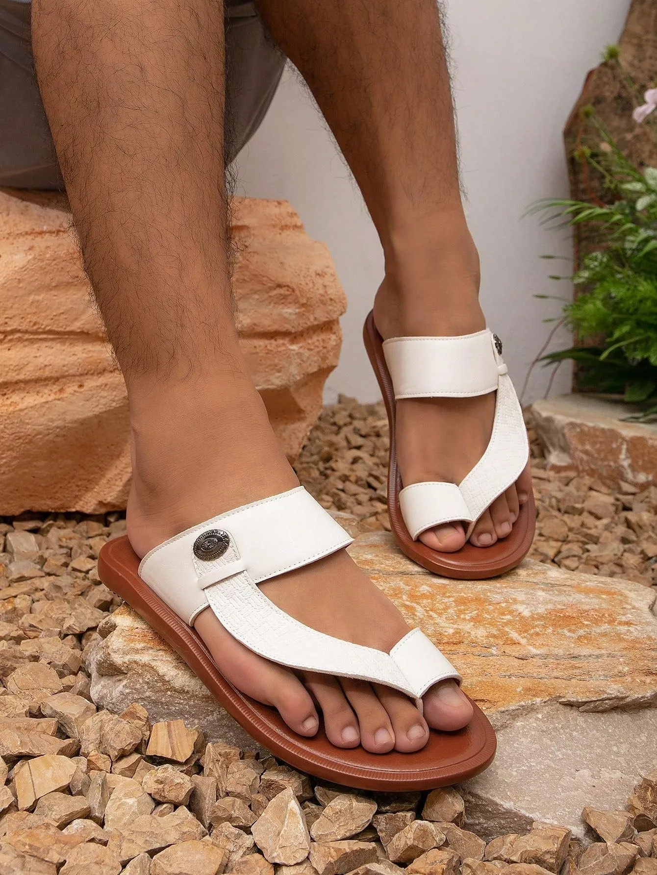 Men  Style Comfortable Casual Arabic Flip Flops