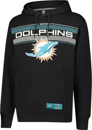 NFL Official Adults Super Soft Pullover Hoodie Sweatshirt - Warm Polyester Blend - Unisex|Miami Dolphins