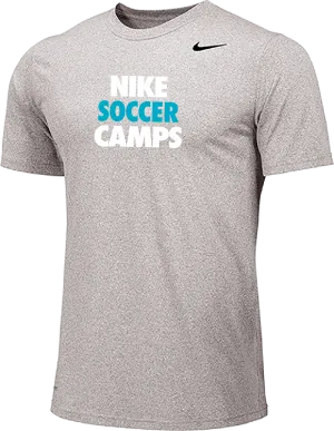 Nike Soccer Camps Short Sleeve Dri-Fit Tee - Carbon Heather