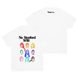 No Stepford Wife White Tee