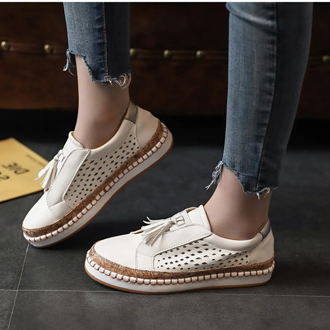 OCW Orthopedic Casual Shoes for Women Comfortable and Slip on Moccasin