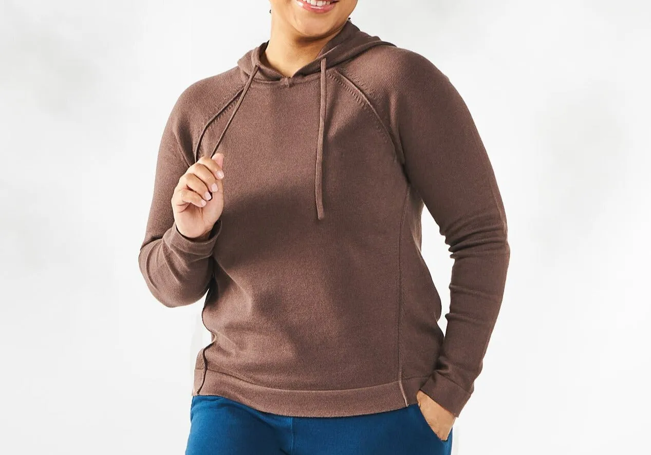 Organic Cotton Sweater Hoodie