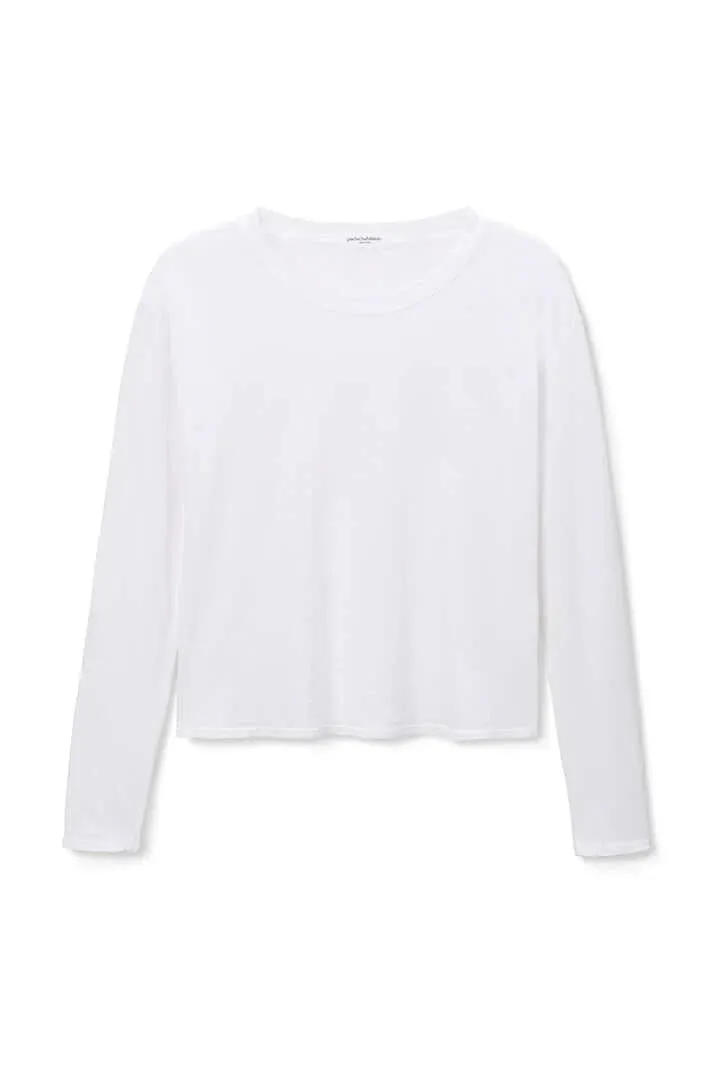 Perfect White Tee - Axel L/S Tee (white)