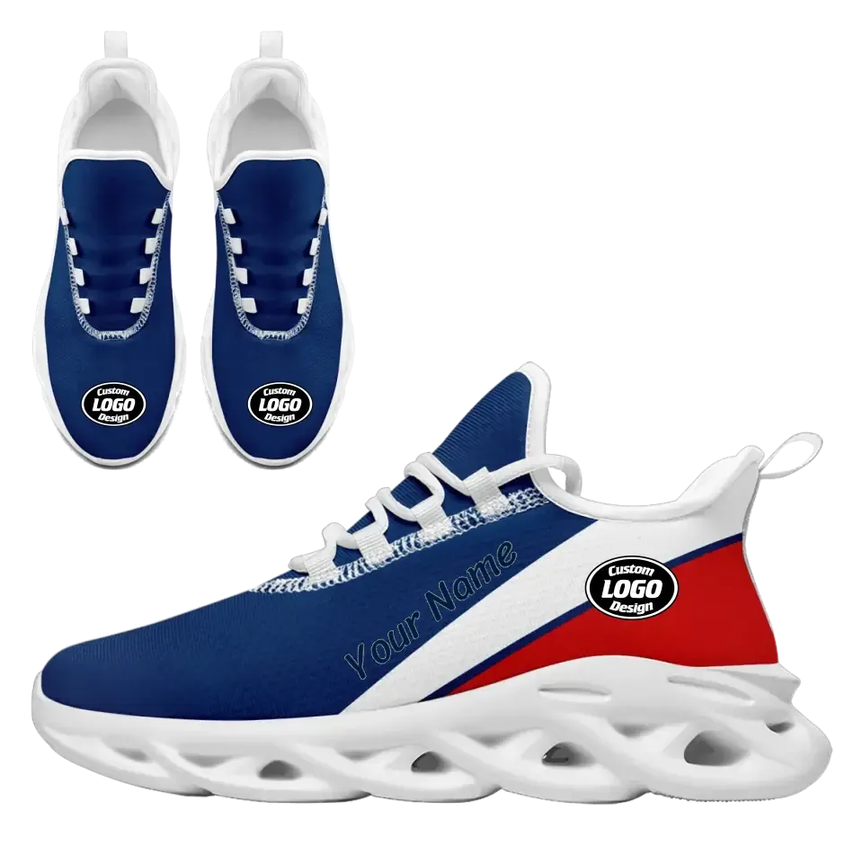 Personalized Comfortable Sneakers, Custom Trendy Baseball Shoes, Golf Shoes