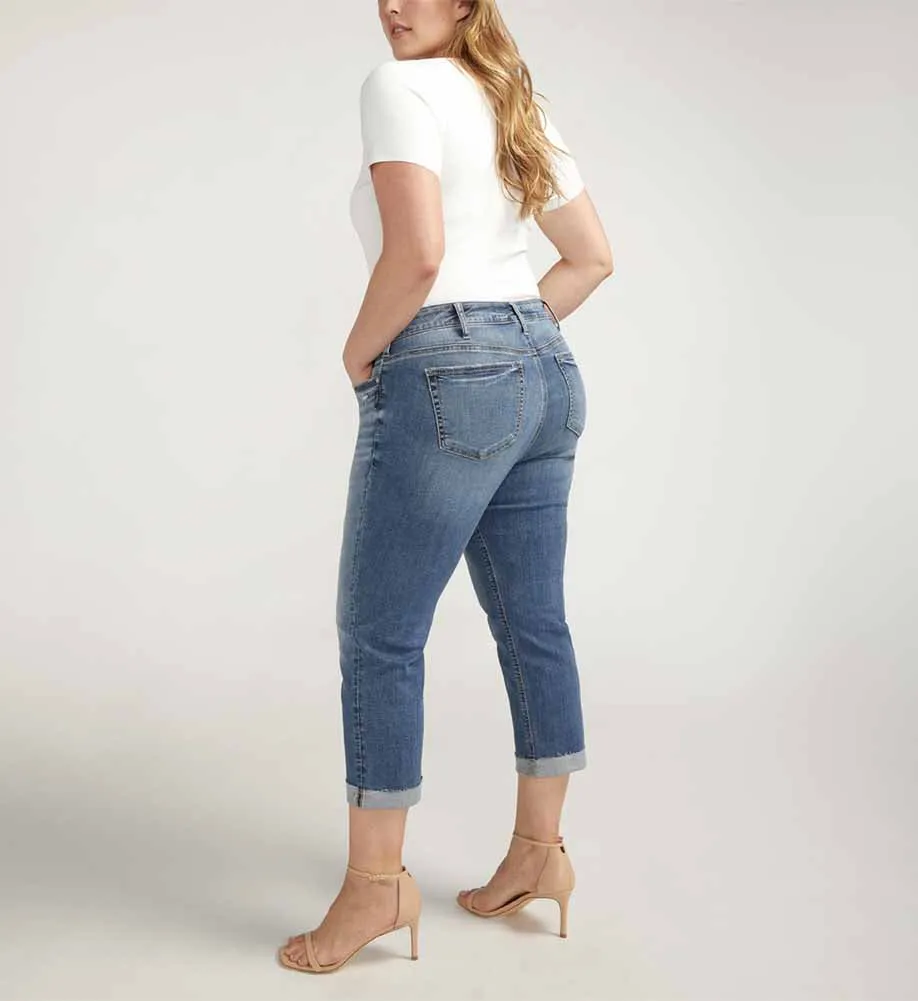 Plus Elyse Capri by Silver Jeans