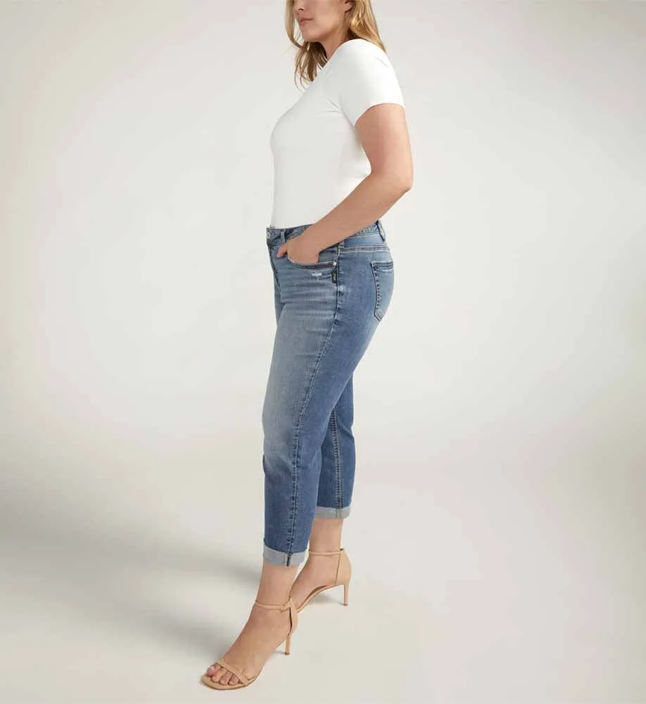 Plus Elyse Capri by Silver Jeans