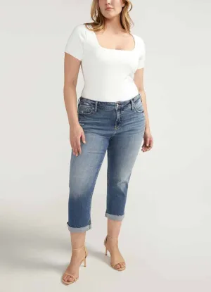 Plus Elyse Capri by Silver Jeans