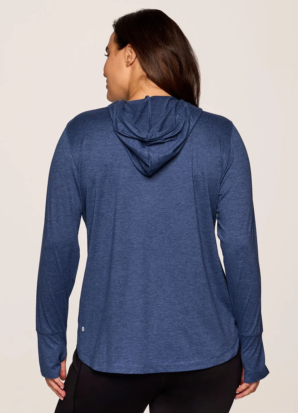 Plus Studio Breathe Super Soft Hoodie Tunic