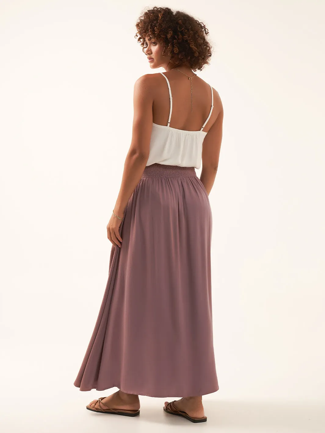 Samara Ecovero™ Skirt Plum