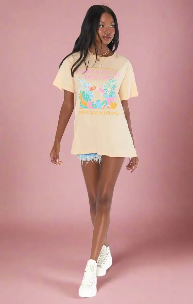 Show Me Your Mumu Travis Tee Fresh & Fruity Graphic