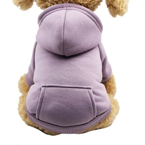 Soft Fleece Dog Hoodie