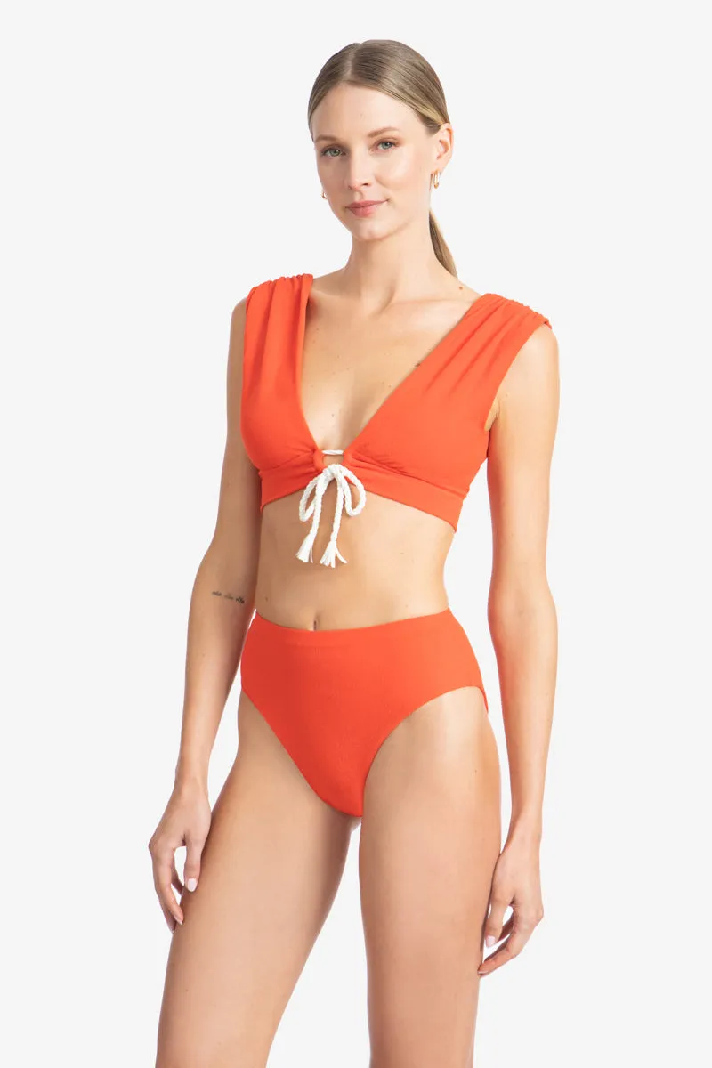 SOLIEL CAPSLEEVE BIKINI TOP