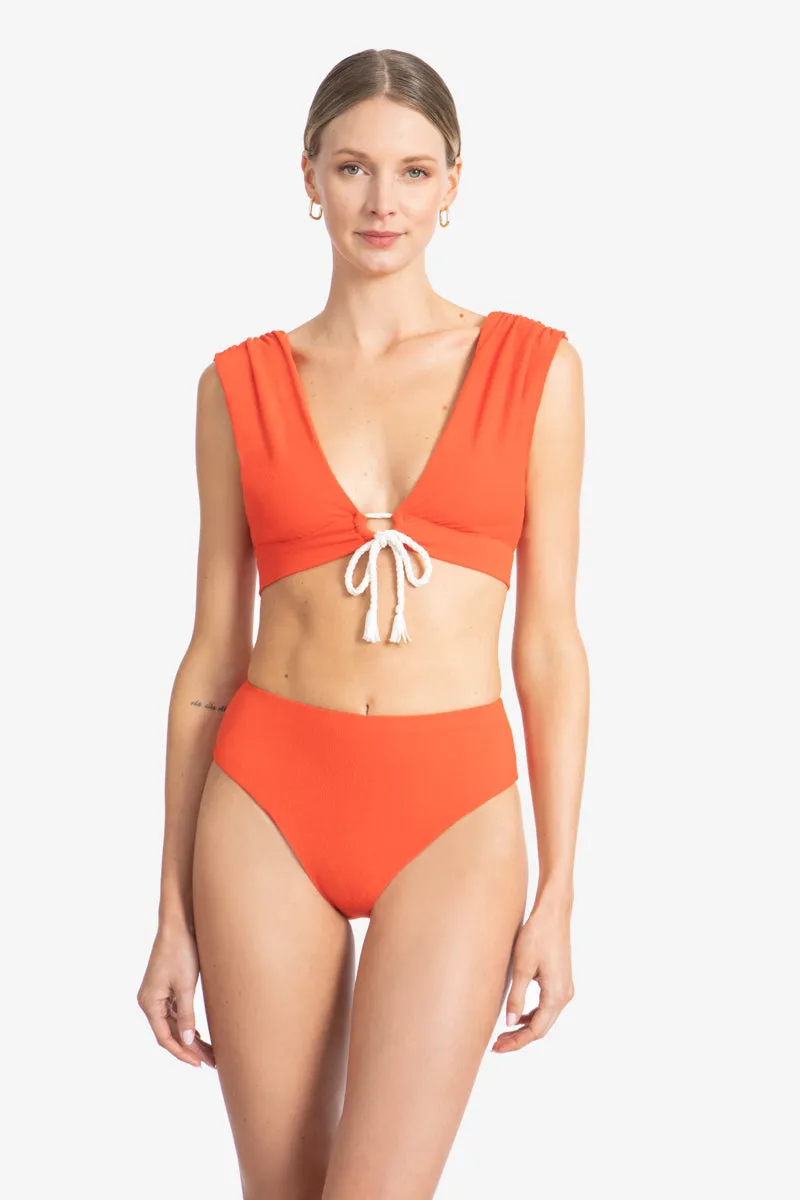 SOLIEL CAPSLEEVE BIKINI TOP