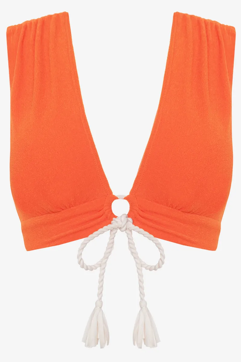 SOLIEL CAPSLEEVE BIKINI TOP