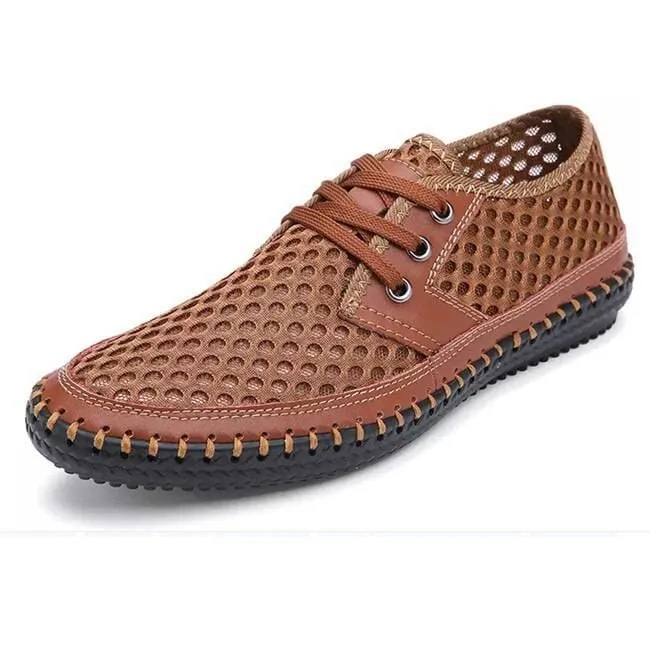 Summer Breathable Mesh Shoes Men