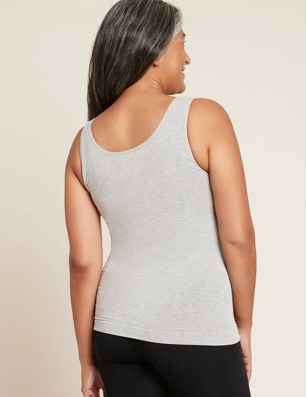 Tank Top - Light Grey Marl