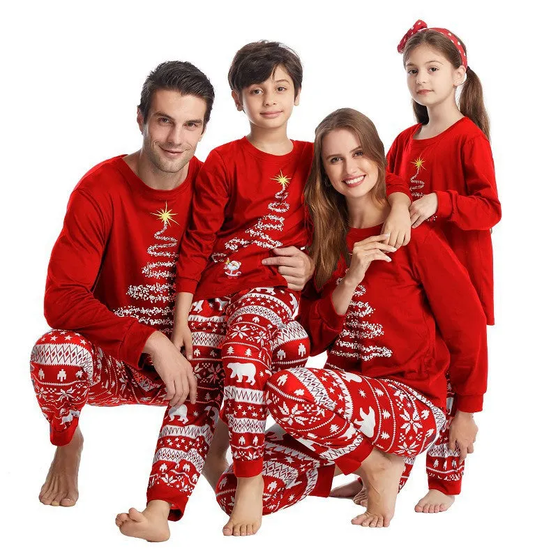 The Clean Room Christmas Family Matching PJs: Christmas Tree