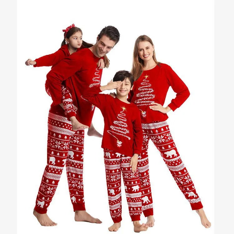 The Clean Room Christmas Family Matching PJs: Christmas Tree