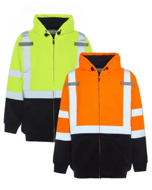 UHV425 HiVis Soft Shell Full Zip Hoodie