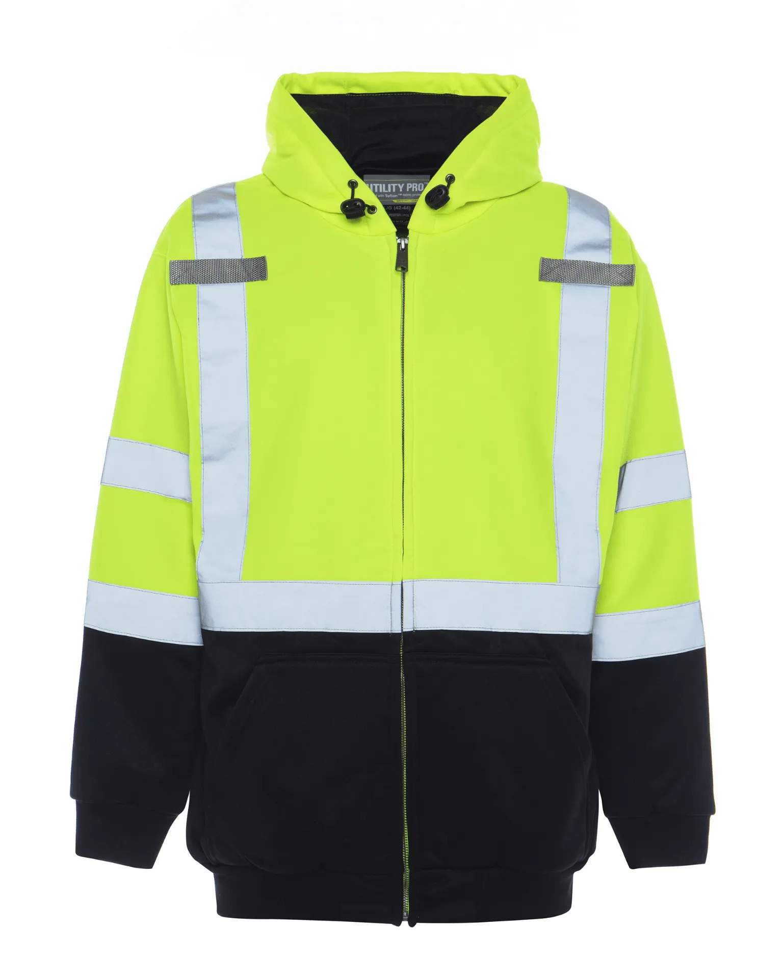 UHV425 HiVis Soft Shell Full Zip Hoodie