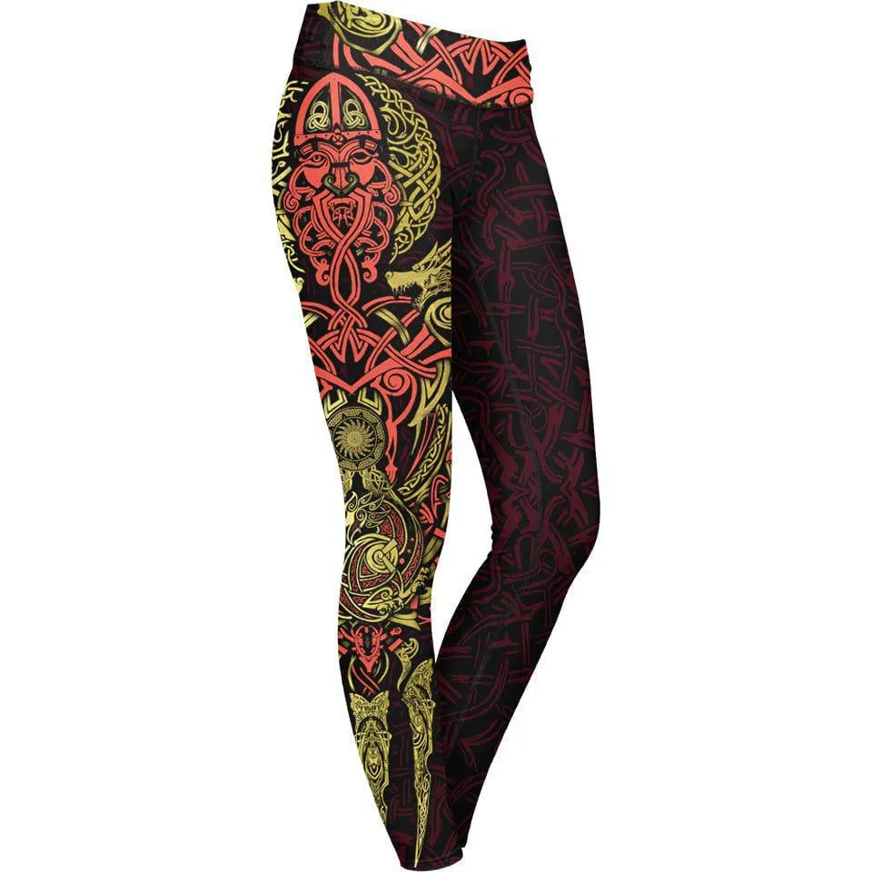 War Raven Leggings