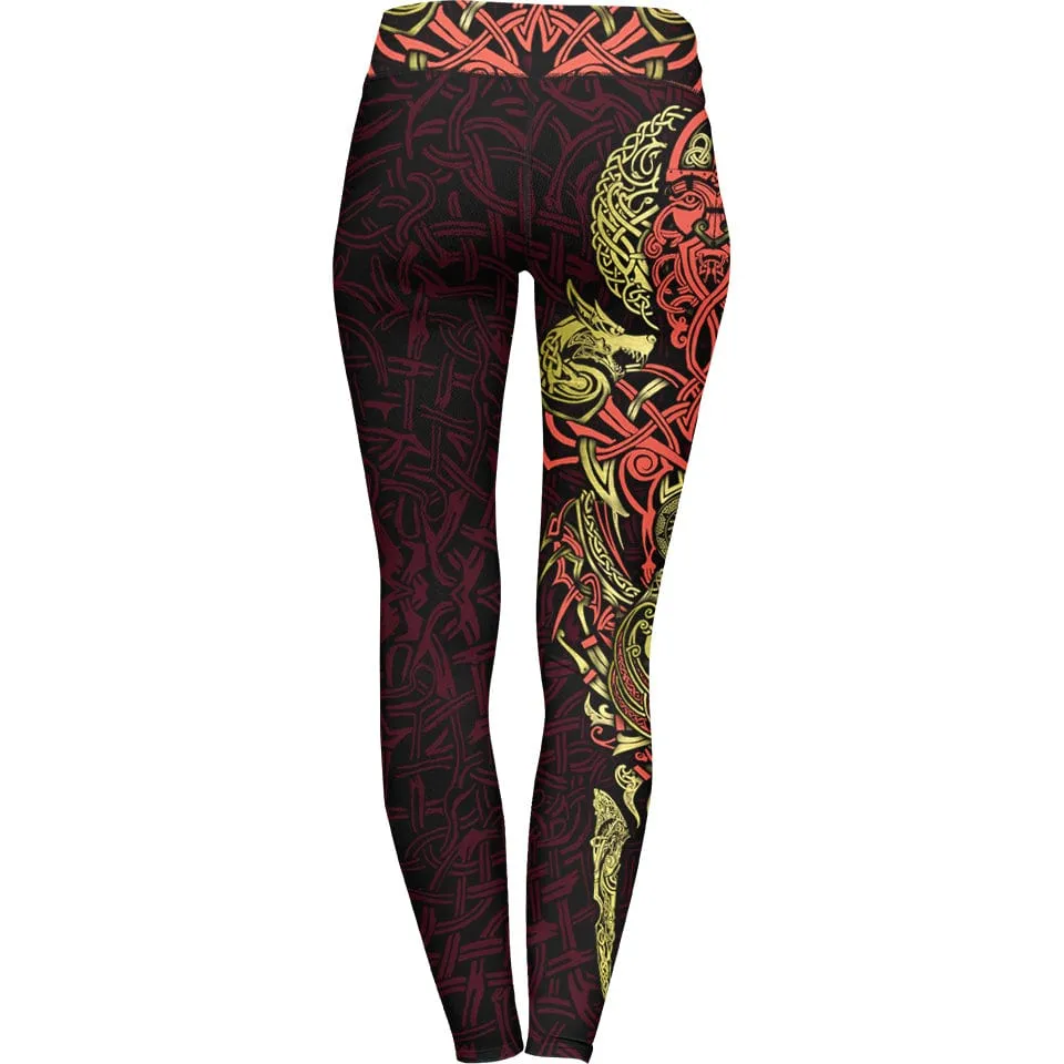 War Raven Leggings