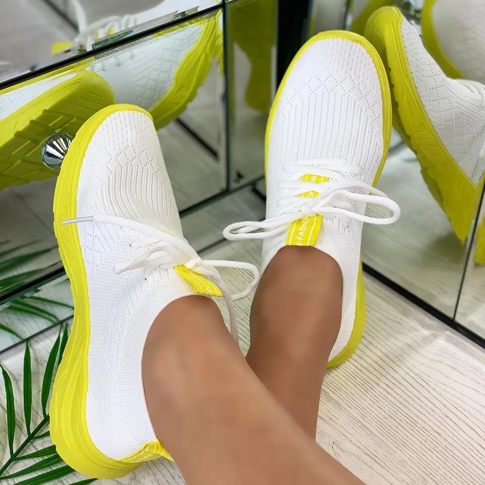 Women Casual  Flat Walking Running Shoes